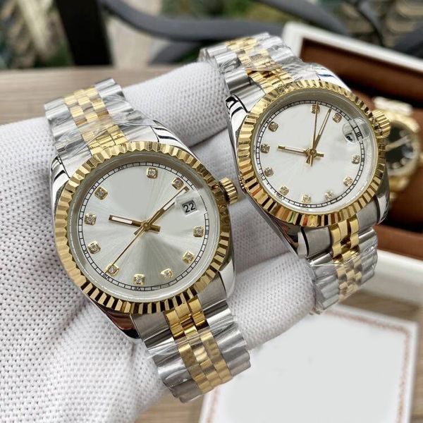 Datejust 36/41mm orologio da uomo orologi di design luminosi orologi da polso da donna impermeabili in acciaio inossidabile orologi meccanici automatici accessori moda SB022 C23