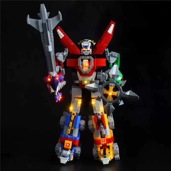 2023 Modello Voltron Defender of The Universe Modello 2334Pcs Building Block Giocattoli in mattoni Compatibile 21311 Regalo di compleanno per bambini336K