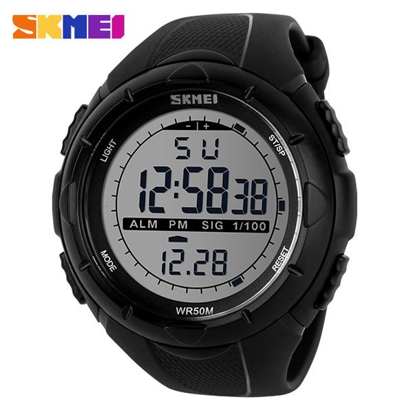 Orologi da polso SKMEI Moda Semplice Orologio sportivo Uomo Orologi militari Sveglia Resistente agli urti Orologio digitale impermeabile reloj hombre 1025 230324