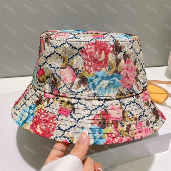 Luxo Bucket Hat Designers Caps de beisebol unissex Casquette G Chapéus Mulheres Cappello Moda Snapback SunHat Beanie Bonnet Couples Wero