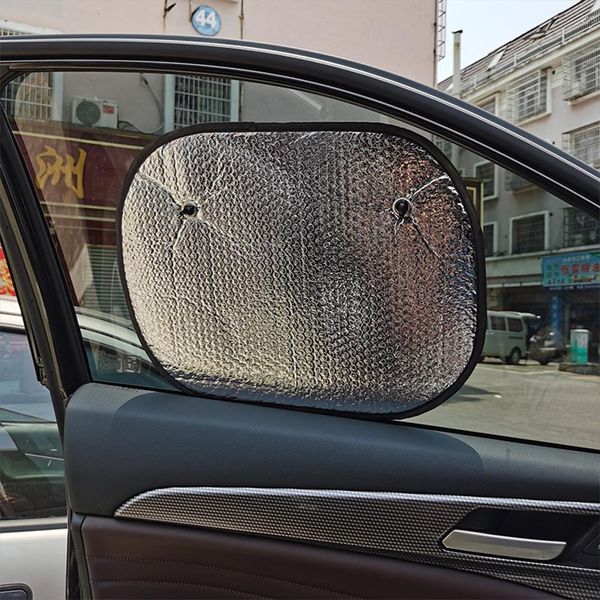 1Pair UV Shield Visor Car janela de vidro Film Sun Shield Summer SunSulred Isoll Isolle