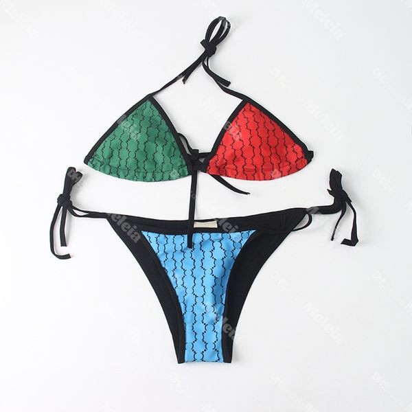 Costumi da bagno da donna Bikini Set Costumi da bagno Due pezzi separati Attrezzatura da nuoto Costumi da bagno con bretelle Costume da bagno sexy diviso per prendere il sole in piscina