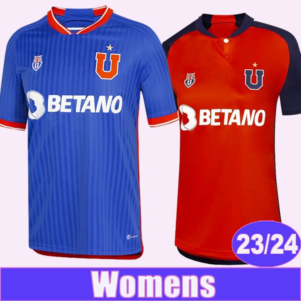 23 24 Universidad De Chile Womens Soccer Jerseys FERNANDEZ PALACIOS ASSADI MATEOS GARRIDO Home Away Camisas de futebol