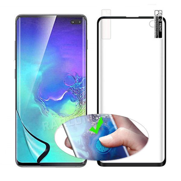 Vollkleber-weicher Displayschutzfilm für Samsung Galaxy S23 Ultra S22 Plus S21 S20 S9 S10 Note 20 10 9 8 3D-Randabdeckung Berührungsempfindlich Kein gehärtetes Glas