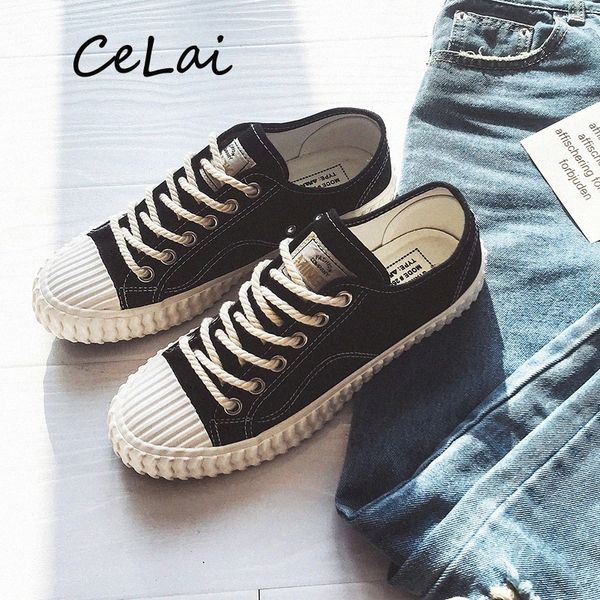 CeLai Segeltuchschuhe Männer Sommer Modische Lace Up Wanderschuhe Männliche Flache Gemütliche Grüne Turnschuhe Für Männer Zapatilla Mujer A 011 Wandern E55B #