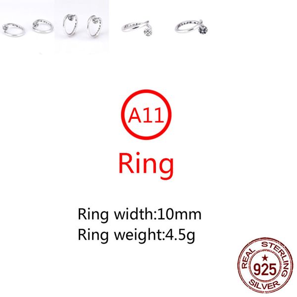 Кольцо из стерлингового серебра A11 S925, персонализированное модное панк-хип-хоп стиль, крест для ногтей, цветок, буквенная форма, подарок для любовника