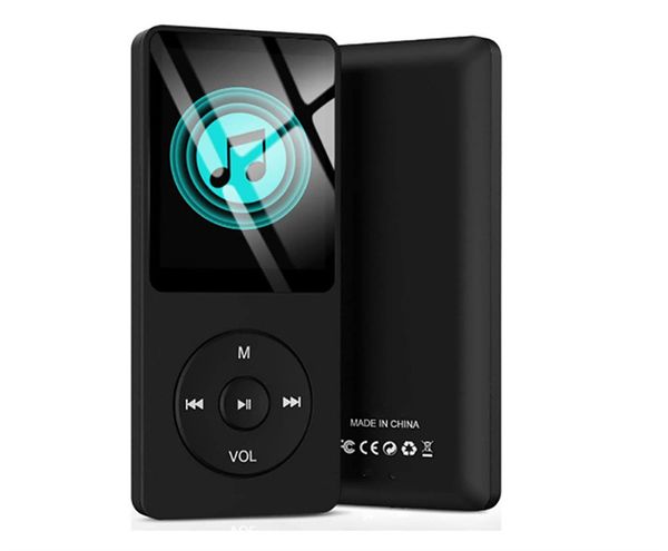 Musik-Player mit integriertem LCD-Display und Lautsprecher, tragbarer kabelloser Bluetooth-Audioempfänger, Musikwiedergabe, Sport, MP4