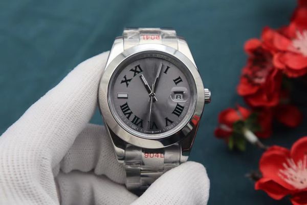 Con box originale di alta qualità di alta qualità orologio di qualità superiore 41mm Presidente Datejust 116334 Sapphire Glass Asia 2813 Movimento MECCHIO AUTOMATICO MENS OROLOGI 15