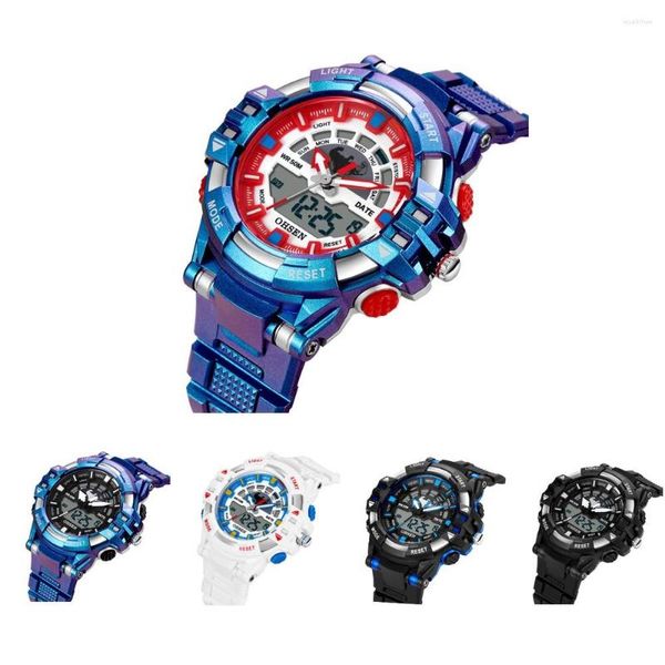 Orologi da polso Cool Men Orologi digitali a LED Moda luminosa Sport Impermeabile per donna Data Orologio militare militare Relogio Masculino