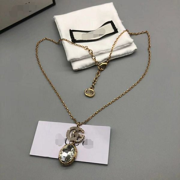 Collana e bracciale girocollo di nuova progettazione per bracciali con lettere unisex Fornitura di catene in oro Collane con ciondoli in acciaio inossidabile di alta qualità GN-008