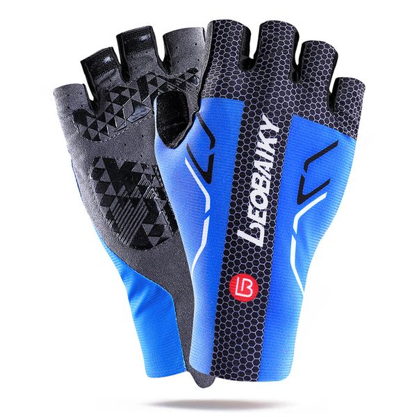 Hot Cycling Meia luvas de dedos anti-deslize homens anti-sweat Mulheres respiráveis ​​anti-Shock Sports Sports Bike Bicycle Glove N1