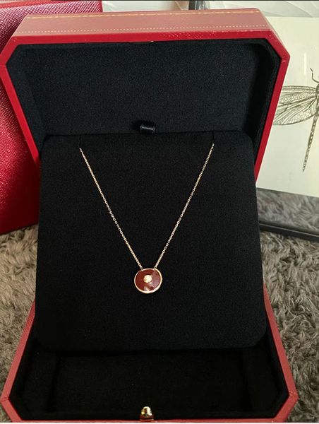 Liebe Halsketten Designer Mode Glück Talisman Halskette Gold Halskette Valentinstag Geschenk