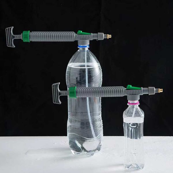 Spruzzatori Pompa ad aria manuale ad alta pressione Ugello per disinfezione interna Bottiglia per bevande Testa a spruzzo Strumento per irrigazione da giardino P230310