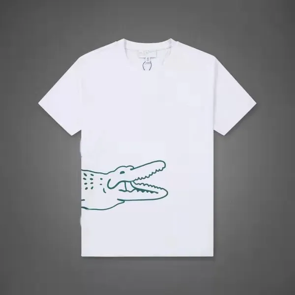 Polo da uomo di design T-shirt con stampa animalier Uomo Donna Tinta unita Manica corta Business Top Ricamo T-shirt oversize