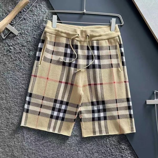 Modedesigner, hochwertige Marke, Herren-Shorts, Baumwolle, Wolle, elastische Kordelzug-Shorts, lässig, Sport, Strand, europäischer Hip-Hop-Street-Style, asiatische Größe M-3XL