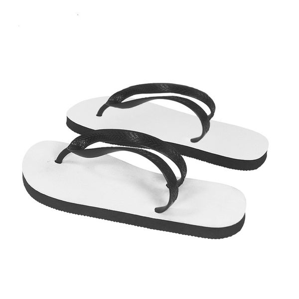 Vendita all'ingrosso! Scarpe in PVC Infradito vuote per sublimazione Pantofole da spiaggia con stampa a trasferimento termico Pantofole casual A0098