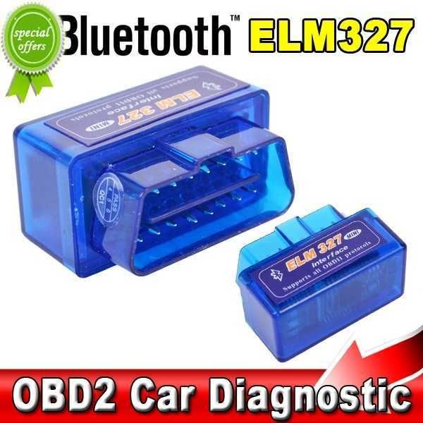 Mini Bluetooth Elm327 Máquina de diagnóstico do veículo v2.1 v1.5 Auto OBD2 Código de scanner Reader Tool Ferramenta de diagnóstico Super Mini Elm 327