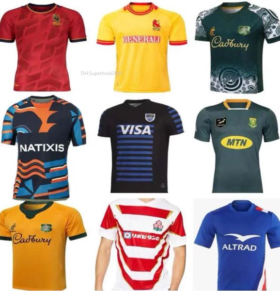 2021 2022 S Afrika Spanien Argentinien Französisch Trikot Italien Australien Maori Palästina SierraLeone Janpan Rugby Custom Herren Trikots Shirts Team Sport