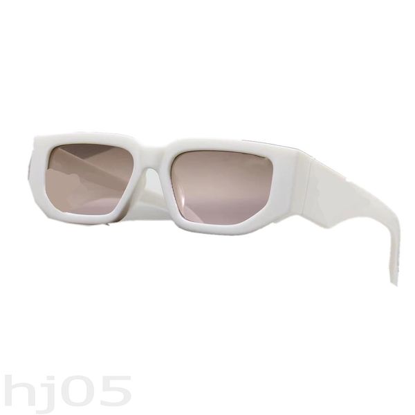 Óculos de sol esportes para mulheres designers masculinos de luxo estilo retrô de estilo sólido Sonnenbrille moldura grossa com óculos de sol polarizados de triângulo moderno pj067 b23
