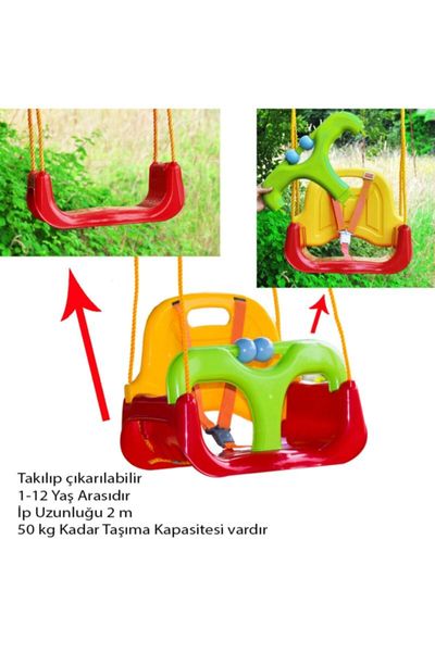 Camp Möbel Schaukel für Kind Baby Kinder tragbare Spiel Aktivität Unterhaltung sicheres Spielzeug Schaukel Hängesessel Hängematte Haus Garten Outdoor Indoor