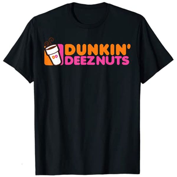 Camiseta feminina Dunkin 'Deez Nuts-Dunkin Deeznuts T-shirt Roupas estéticas Camisetas gráficas Tops 230325