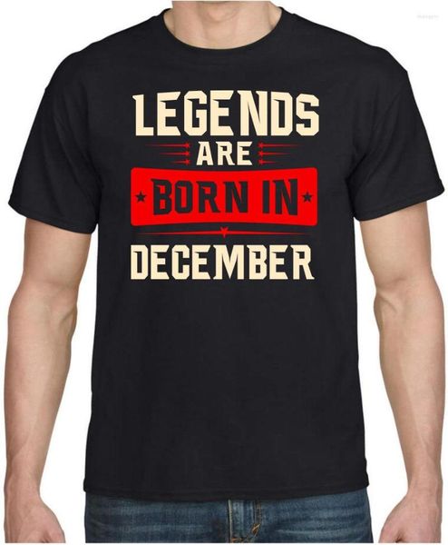 Männer T Shirts Legenden Sind In...Herren Jungen Geburtstag Geschenk Weihnachten Geschenk T-shirt Homme 2023 Casual Kurzarm Männer coole T-shirts Tops
