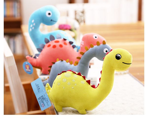 Üstteki küçük dinozor bebek sevimli dinozor peluş oyuncak tyrannosaurus rex bebek bez bebek el yapımı doğum günü hediyesi