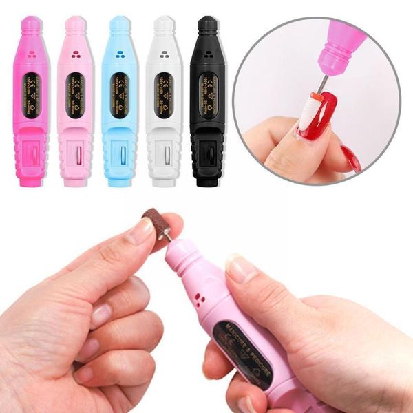 Kits de arte na unha versão atualizada do Penner Polhener USB Cable Manicure Tool Sharpner Portable Z4Y2