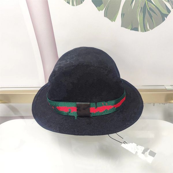 Chapéu de pescador de moda de luxo Designers de marca Chapéu de balde listra estilo clássico padrão de cores guarda-sol à prova de vento presente de festa de lazer para amantes chapéu chapéus de aba larga 2023