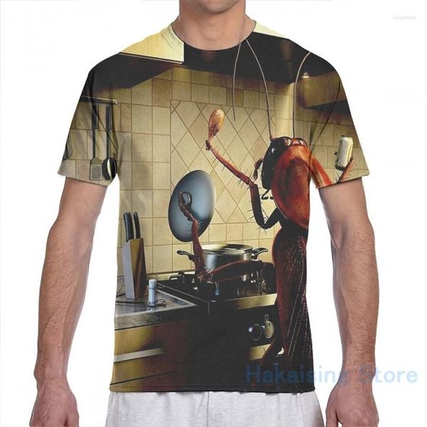 Magliette da uomo Hells Cockroach Kitchen T-shirt da uomo Donna All Over Print Fashion Girl Shirt Boy Tops Tees Magliette a maniche corte