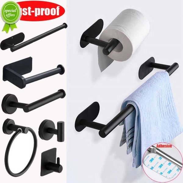 Neue Schlag Kostenloser Wc Rollen Papier Halter Rack Selbst Klebe Haken Aufhänger Edelstahl Bad Küche Handtuch Tissue Spender Regal