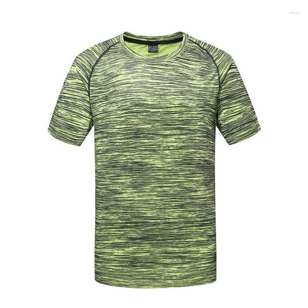 Camiseta masculina camiseta respirável de verão com camiseta rápida de camiseta curta tops de fitness tops masculino marge jogger wear 5xl