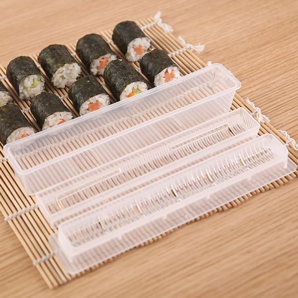 Sushi Tools 1Set милые портативные японские рулонные суши, рисовые плесени кухонные инструменты, производитель суши, выпечка суши, производитель суши, рисовая рулона инструменты