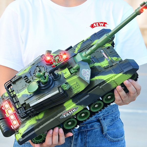 CARRO RC BIG RC TANK RC TOY CRESCOUNTTRY Rastreado Remote Control Carregador de veículo Battle Hobby Toys For Boys Kids Kids Gifts 230325