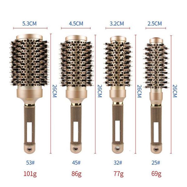 Волосные щетки 4 размера Профессиональный салон Инструменты