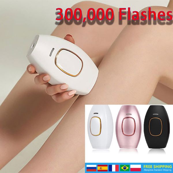 Epilador IPL Remoção de cabelo a laser Epilador 300000 Flashes para mulheres Máquina de removedor de cabelo portátil de face diollente Poepilator 230325