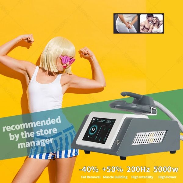 Attrezzatura RF DLS-Emslim Neo Maniglia singola Cushio pelvico Sculpting Teslasculpt Stimolatore muscolare Costruzione Body Shaping Macchina dimagrante