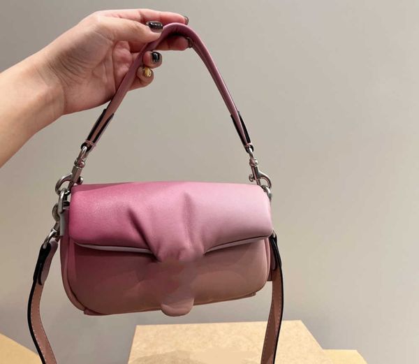 Сумки для сумки дизайнер CS подушка Tabby Suck Sack Women Pure Color Bacchus Bags Bearvet Puppy Retro Adnuge Adnuctive Cloud Sudbags Supper Soft Real Leather CH