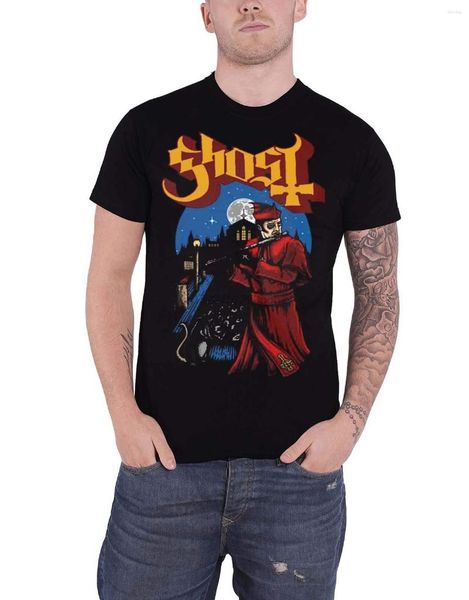 Magliette da uomo Ghost Shirt Advancing Pied Piper Band Logo Prequelle Uomo Nero