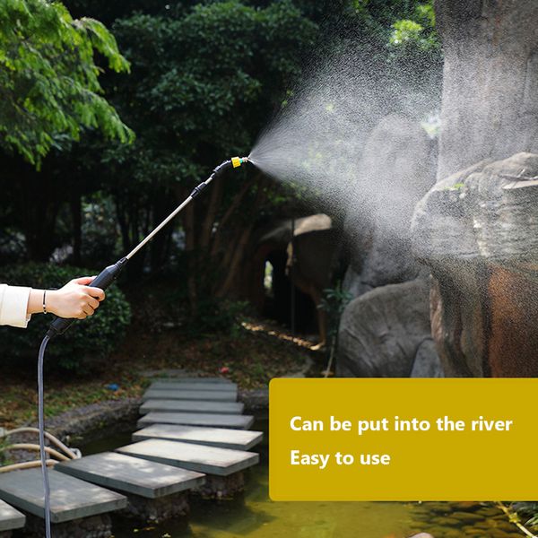 Pulverizadores de alta pressão, água de água de rega de pistola de pulverizador elétrica do bico de aspersoras de água de água de água de água de irrigação com ferramenta de irrigação arruela