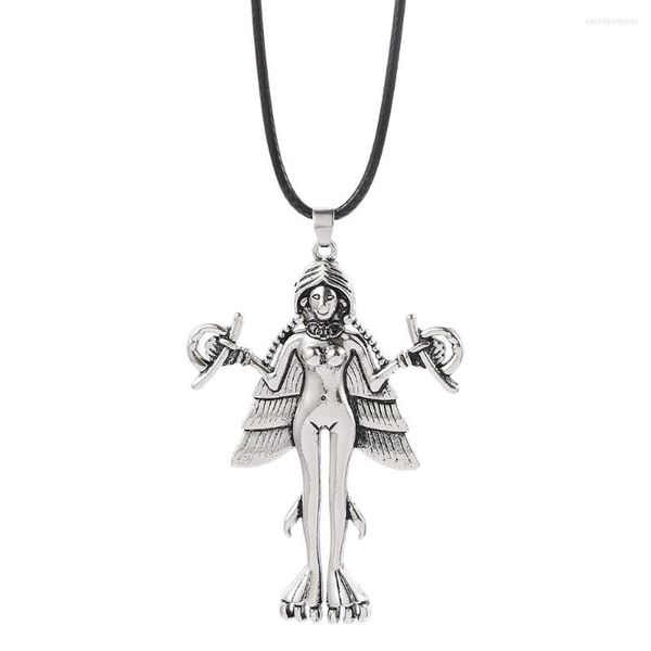 Colares pendentes Lúcifer Satan Amulet Colar Personalidade egípcia Faraó Unissex Faith