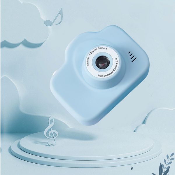 Fotocamere giocattolo Mini fotocamera digitale Videocamera digitale multifunzionale Giocattolo con cordino Videocamera digitale Ricarica USB per bambini Regali di festa 230325