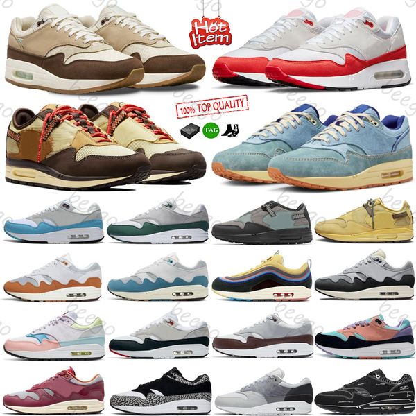 Com caixa Correndo sapatos Conceitos Saturno Ouro Barroco Marrom Patta Preto Blueprint Mellow Waves Branco Mens Treinadores Esportes Ao Ar Livre Sapatilhas