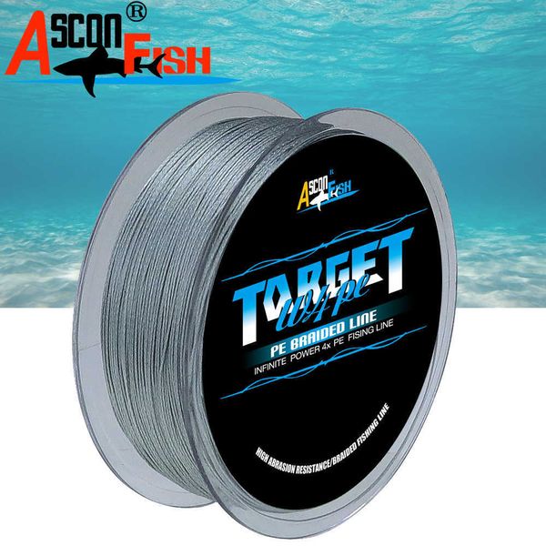 Acessórios de pesca Linha multifilames 300m Braid de pesca 4 fios Tackle de pesca de carpa Robina trançada PE Frea