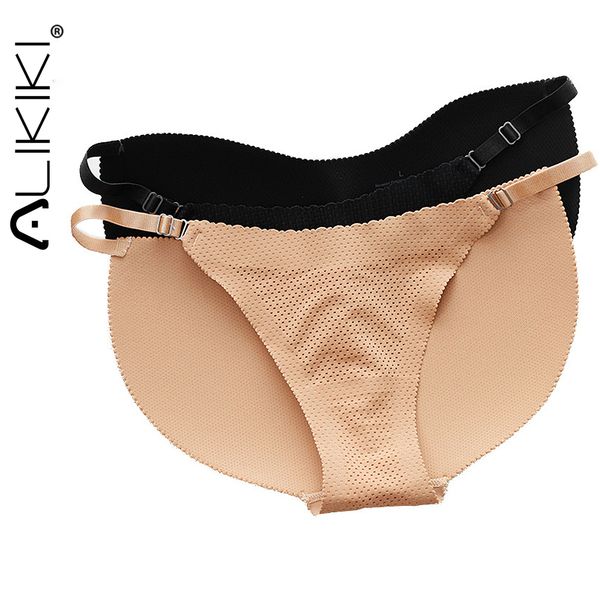 Mutandine modellanti per il sollevamento del sedere da donna per le donne Biancheria intima imbottita senza cuciture Cuscinetti per bottini Rinforzatore dell'anca Mutandine push up modellanti perizoma culo finto Shapewear 230325