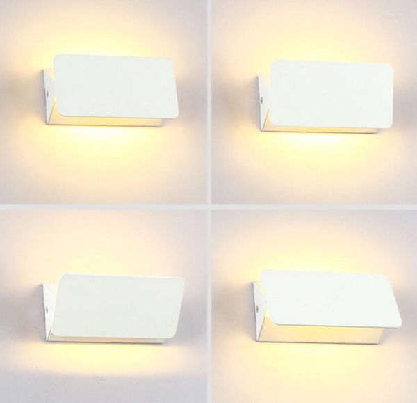 Lampada da parete 10 pz/lotto 6 W COB Cubo Regolabile Superficie Montata Illuminazione per Interni LED Light Up Down AC 220 v 110 v