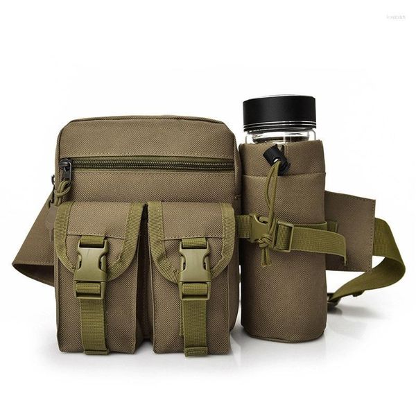 Bolsas de cintura bolsa de ferramentas multifuncional Riding Kettle Pocket Travel Man Tactical Outdoor Casual Nylon não à prova d'água ZF10218