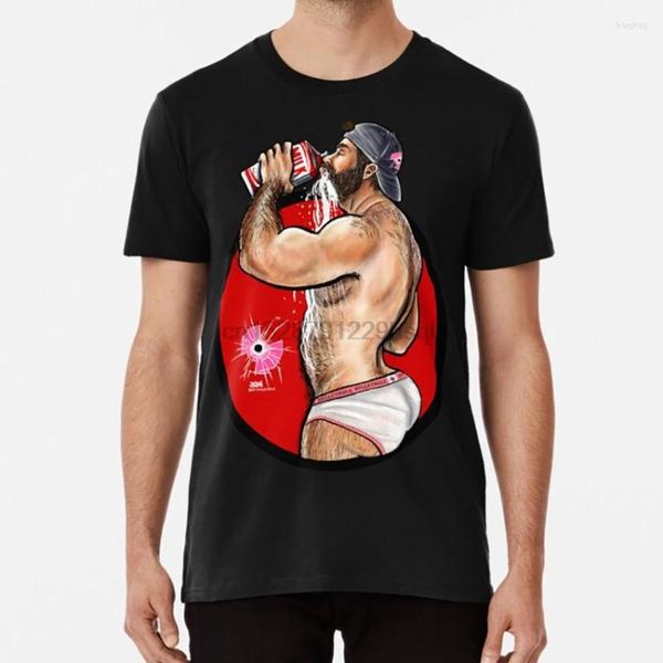Camisetas masculinas Bultetele Milk Faz um saque bom - Undizes Shirted Interesse gay Musclebear Muscle Bear Bubblebbobooty Woof