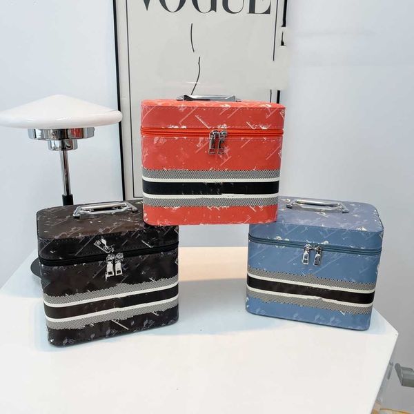 Womens Luxury Designer Bags Bolsas Ombro Crossbody Bag Tote 2024 Nova Moda Textura Couro Multifuncional Bolsa de Maquiagem Portátil Vendas Diretas da Fábrica