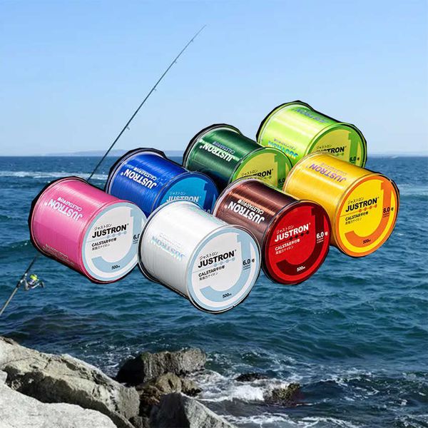 Accessori per la pesca Giappone 500m Lenza da pesca in nylon Super Strong Monofilamento Abrasion Fishing Line Fluorocarbon Affondamento P230325